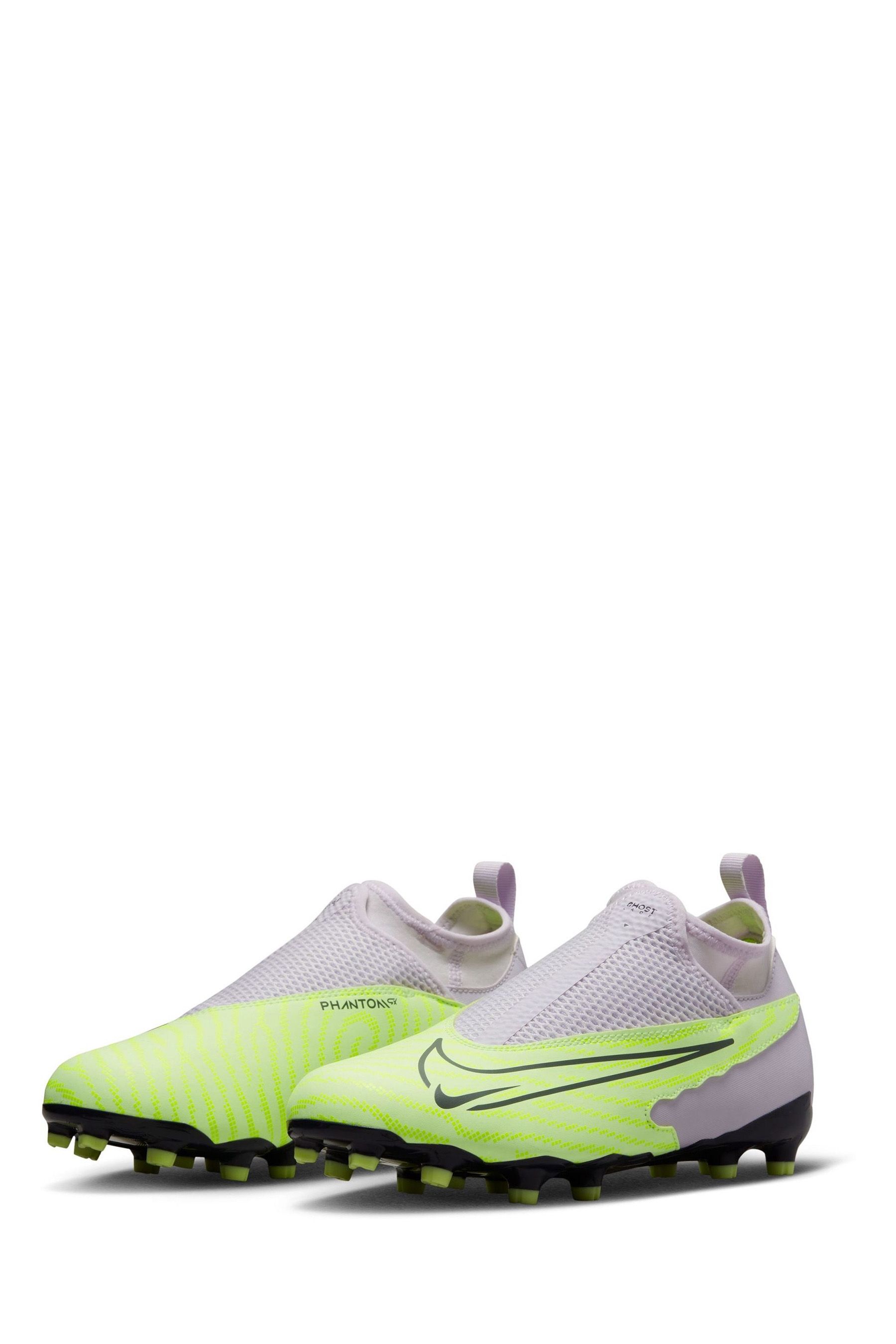 Nike grey and yellow football boots shop