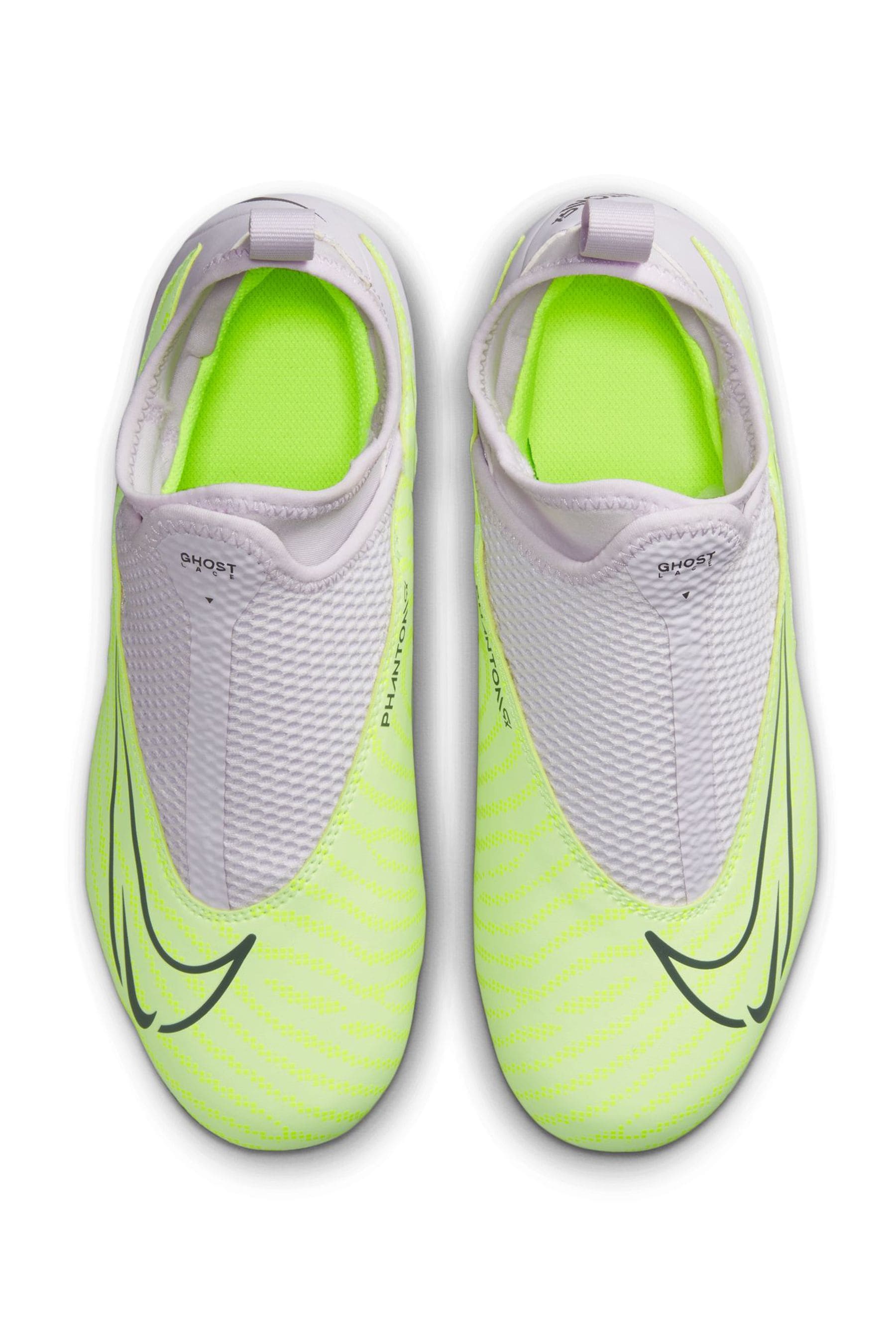 Buy Nike Yellow Jr. Phantom Academy Firm Ground Football Boots from Next Luxembourg