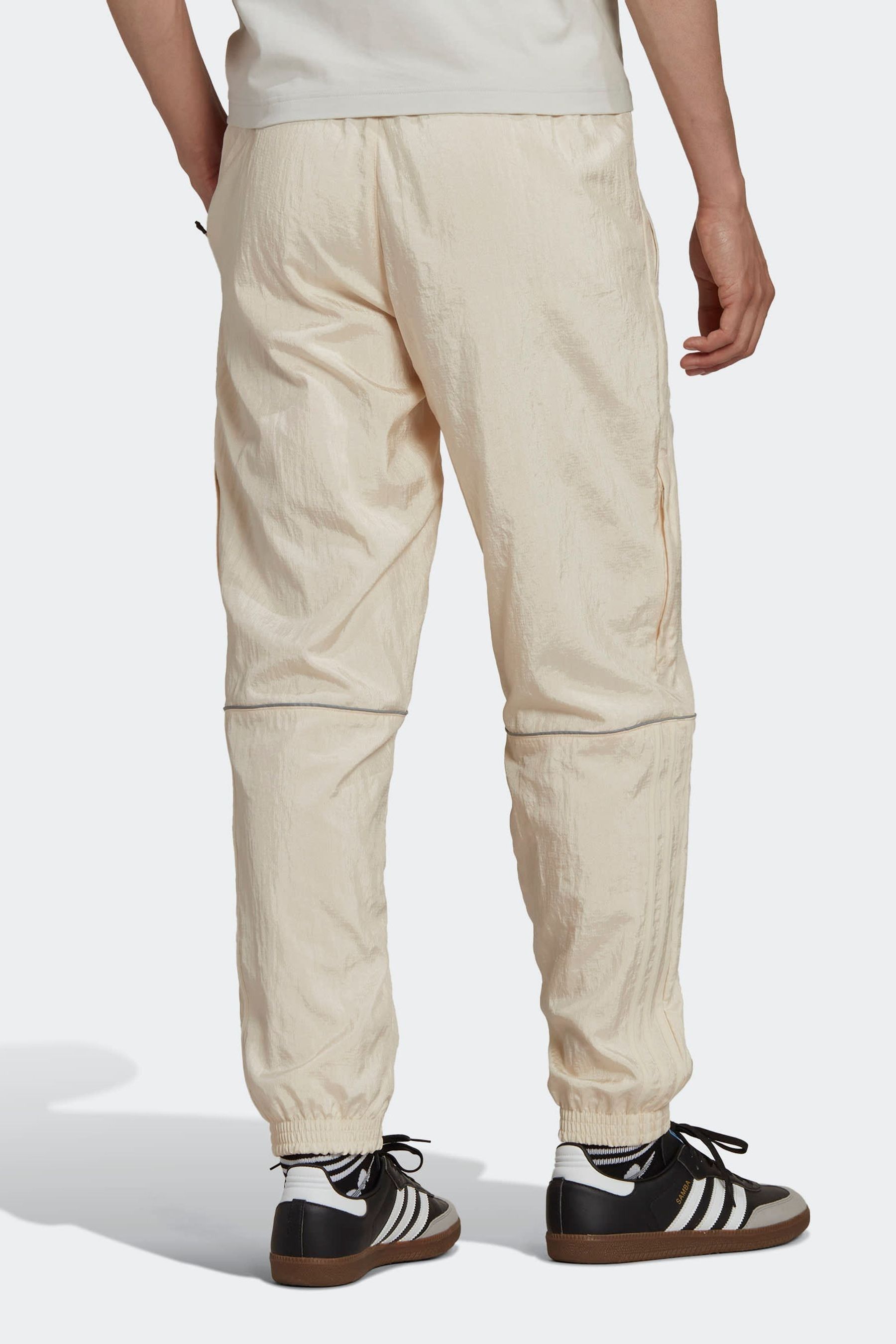 Buy adidas Originals White Reveal Material Mix Tracksuit Bottoms from the Next UK online shop