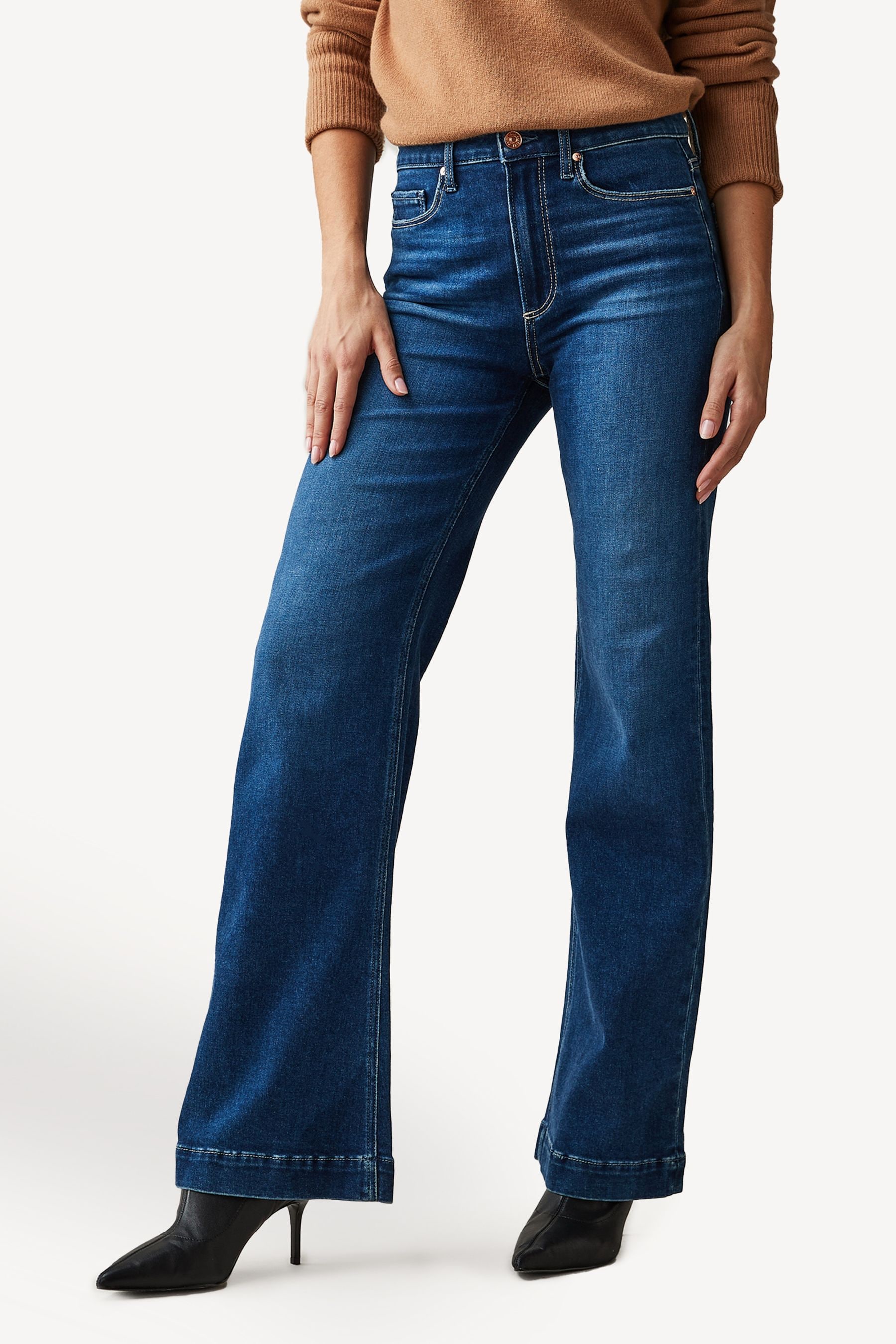 Next flared jeans top
