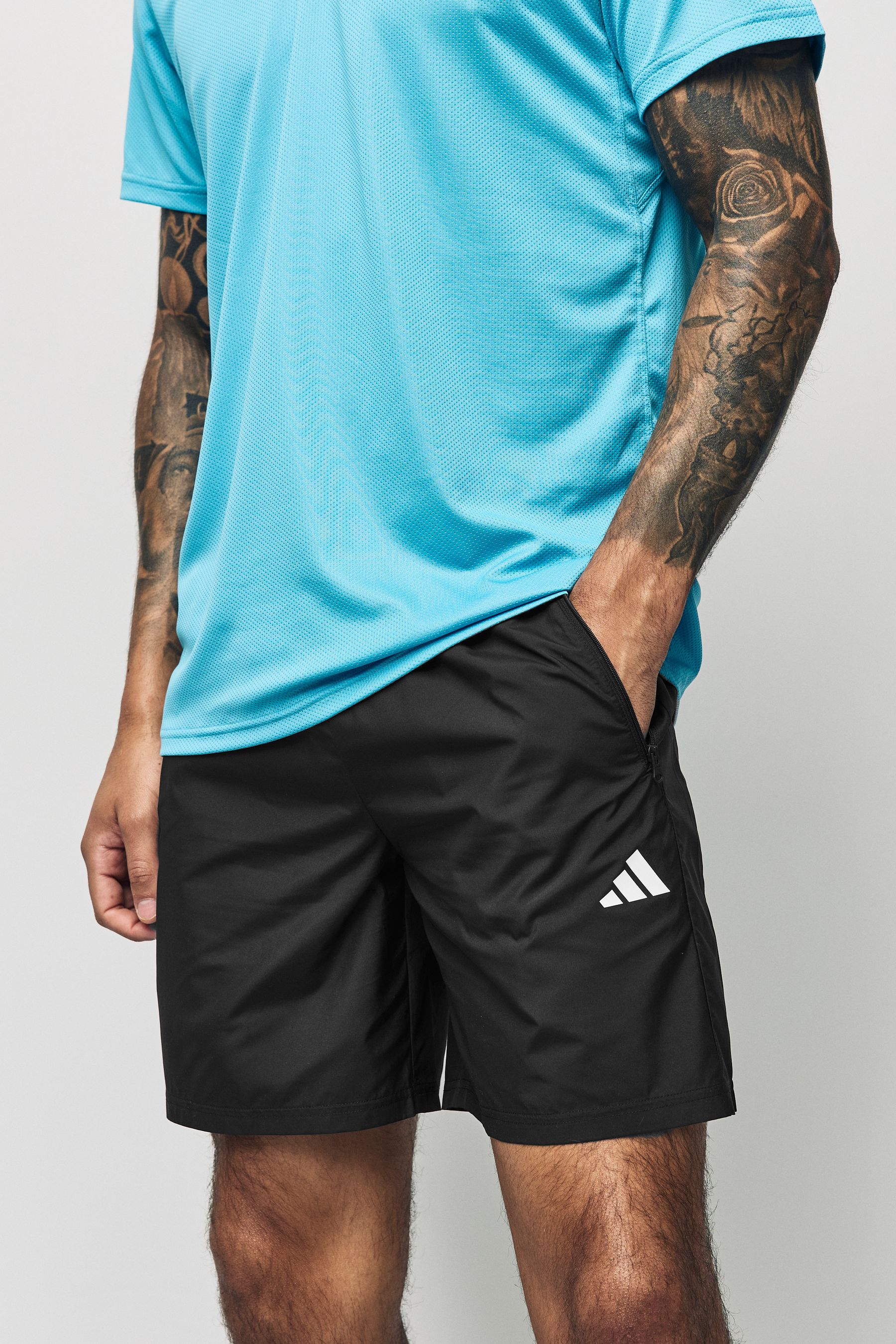 Buy adidas Black Train Essentials Woven Training Shorts from Next USA