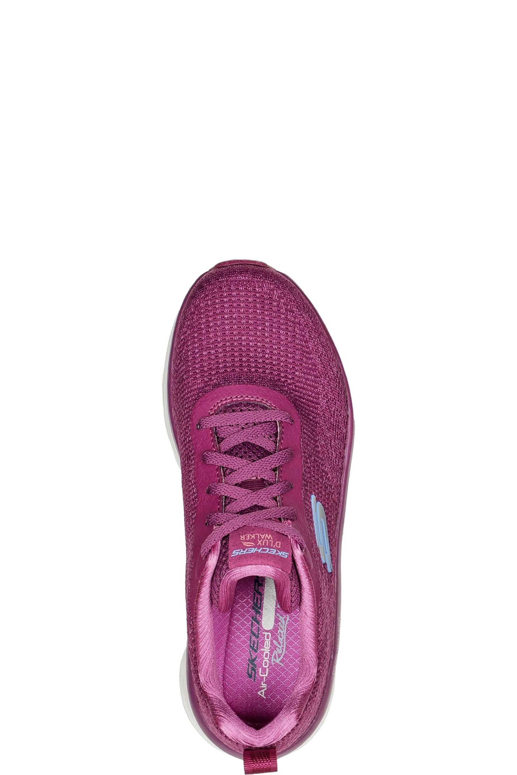 Purple skechers memory foam on sale