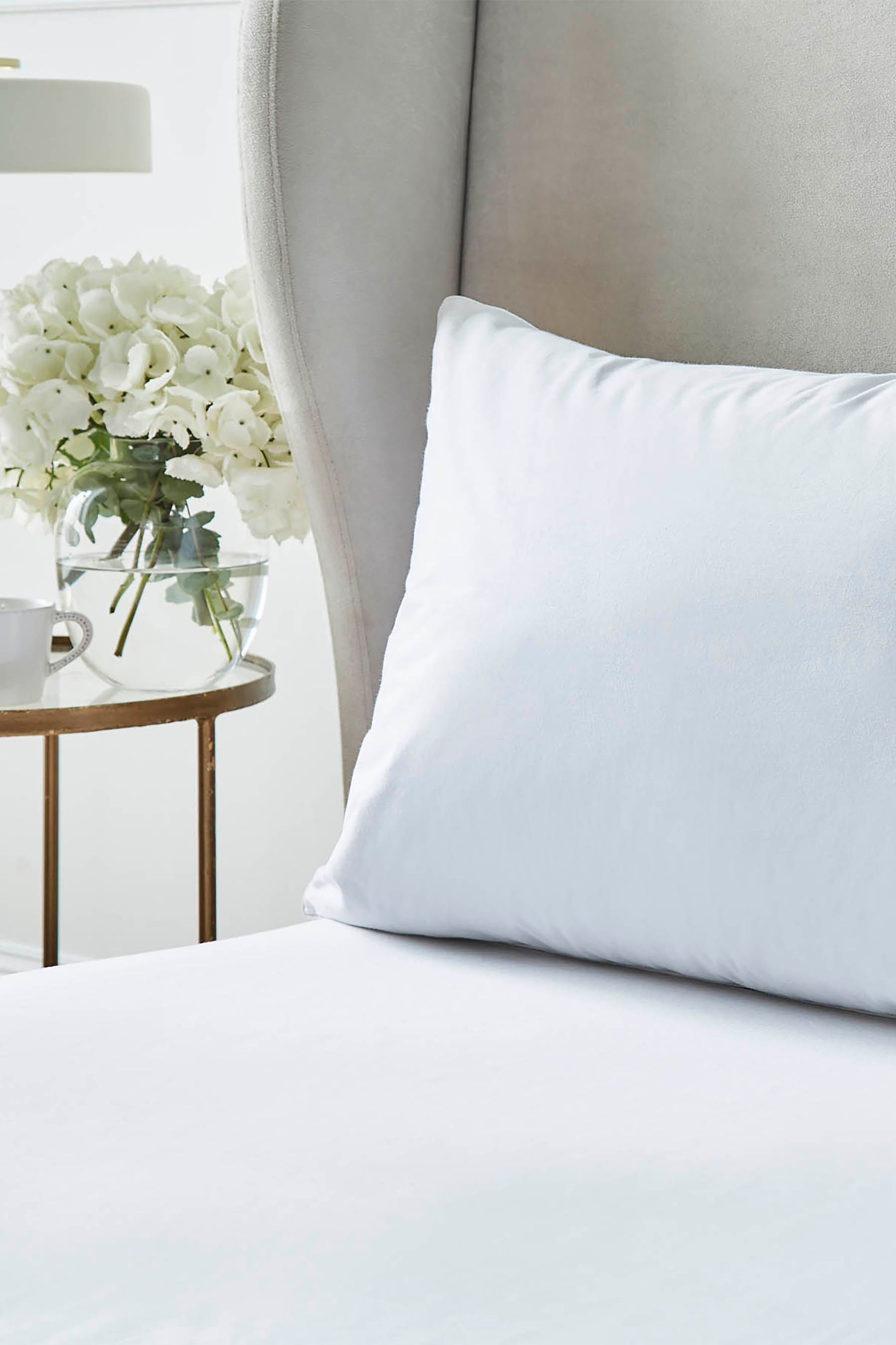 Buy Liddell Duck Down Soft Medium 100 Cotton Pillow from the Next UK online shop