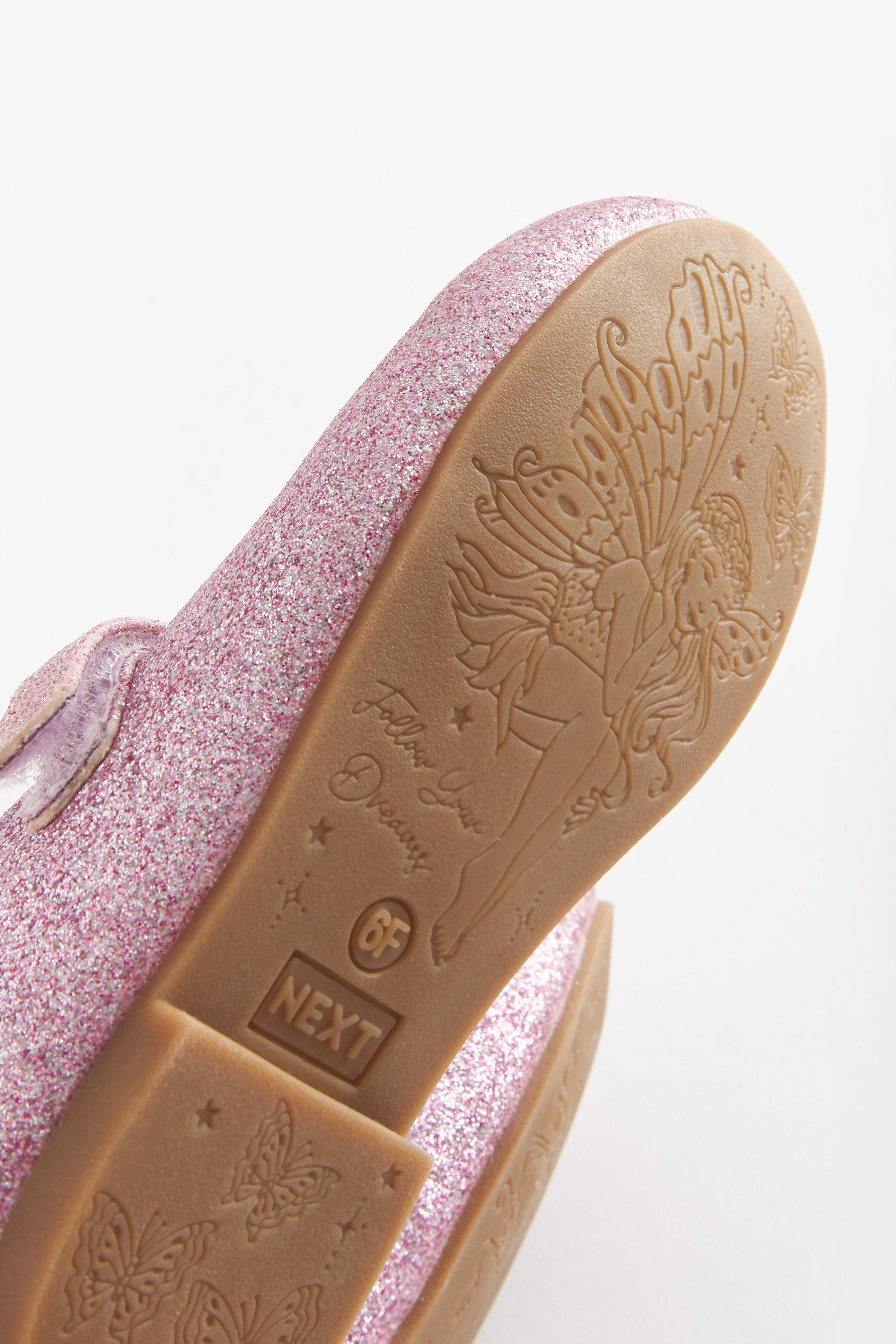 Buy Pink Glitter Standard Fit F Mary Jane Shoes from Next Poland