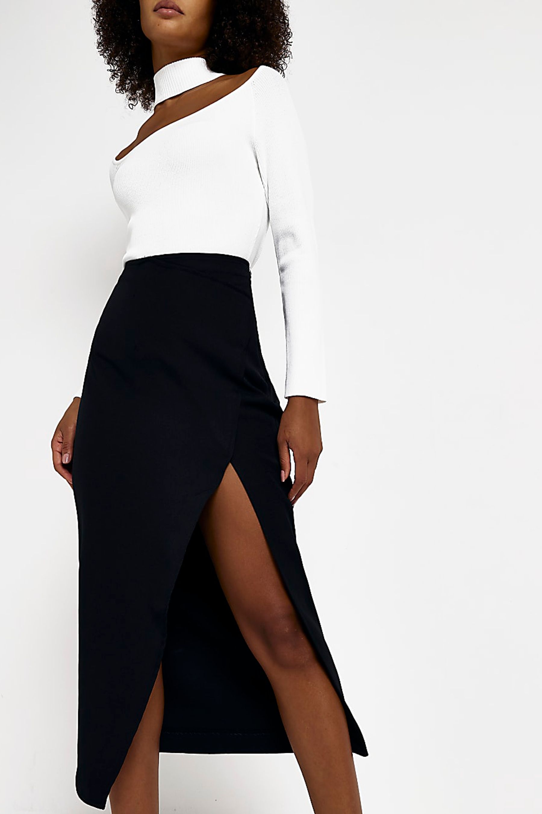 High waisted pencil skirt river island outlet