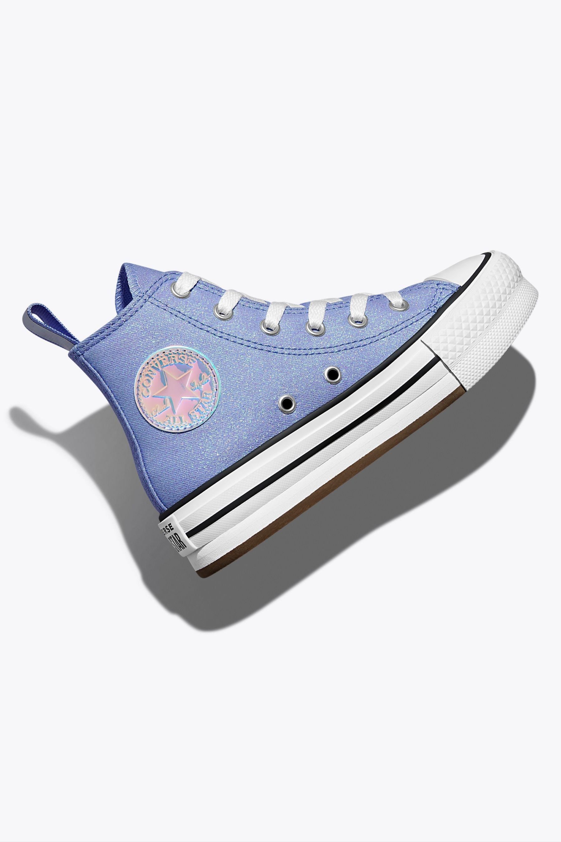 Purple glitter chucks new arrivals