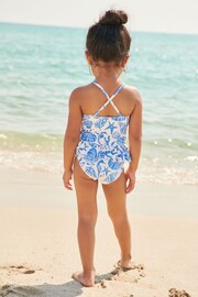 Blue/White Skirted Swimsuit (3mths-7yrs) - Image 3 of 6