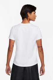 Nike White Essential Icon T-Shirt - Image 2 of 4