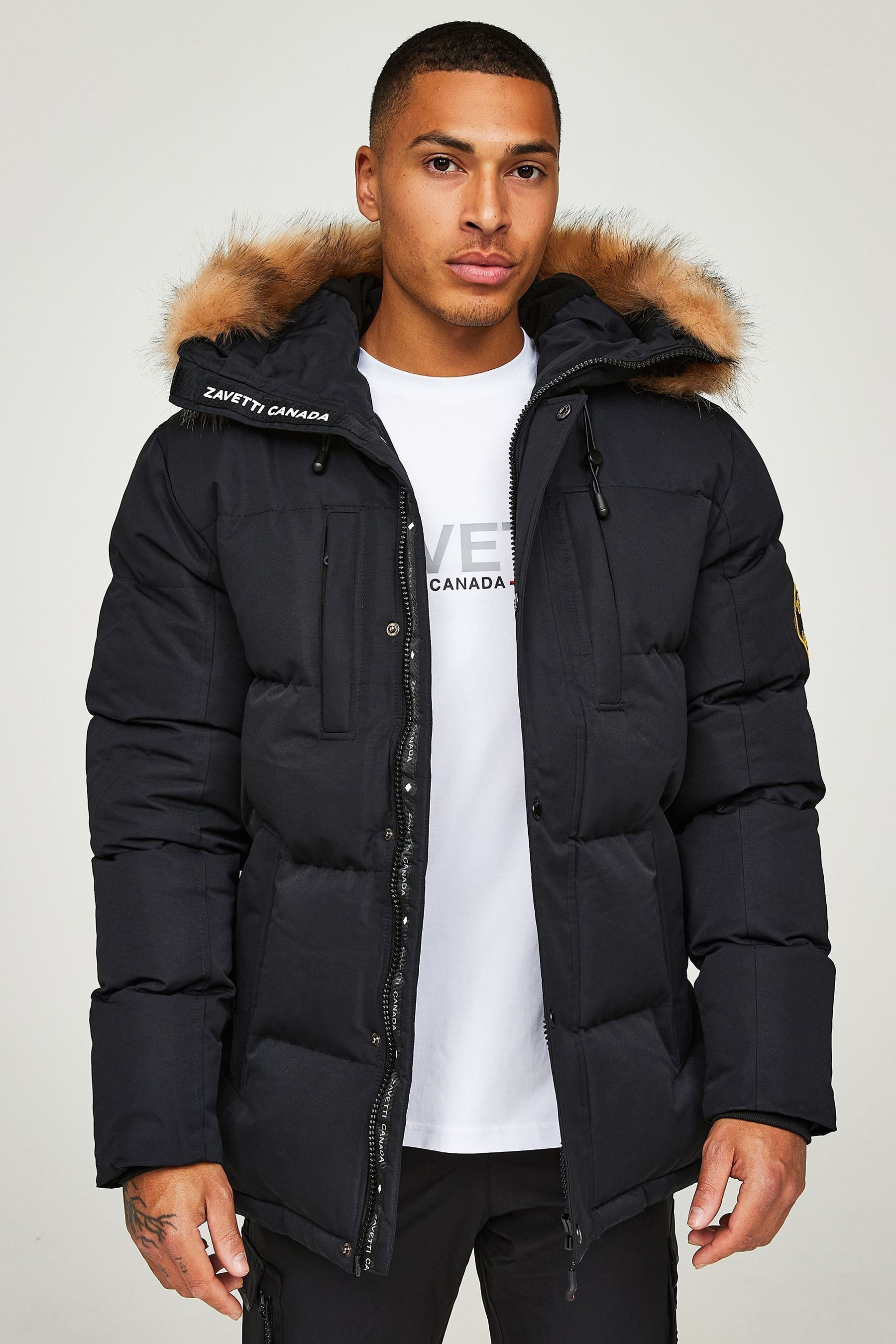 Puffa parka jacket clearance
