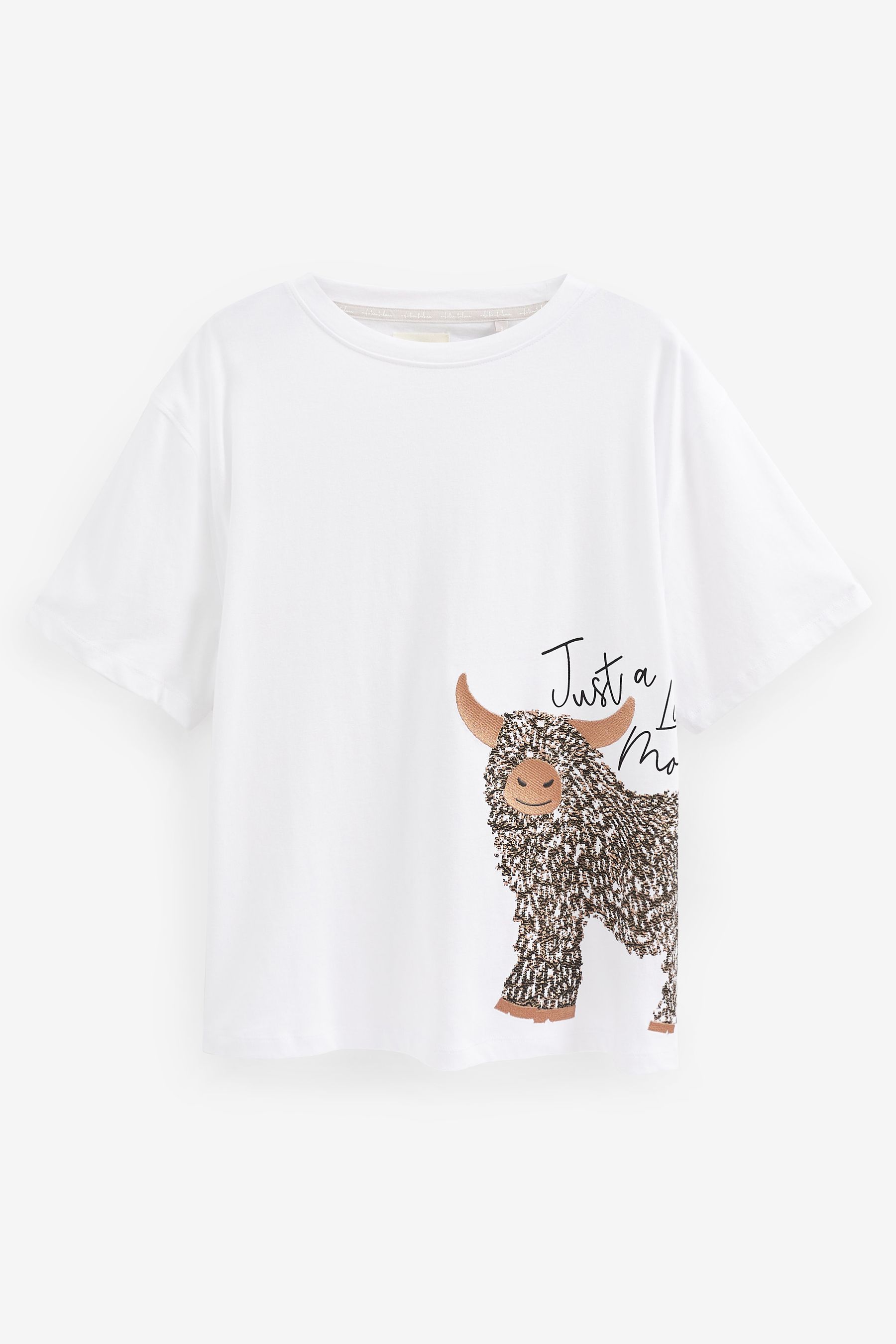 Buy Ecru Hamish The Highland Cow 100 Cotton Short Pyjamas Set from the Next UK online shop