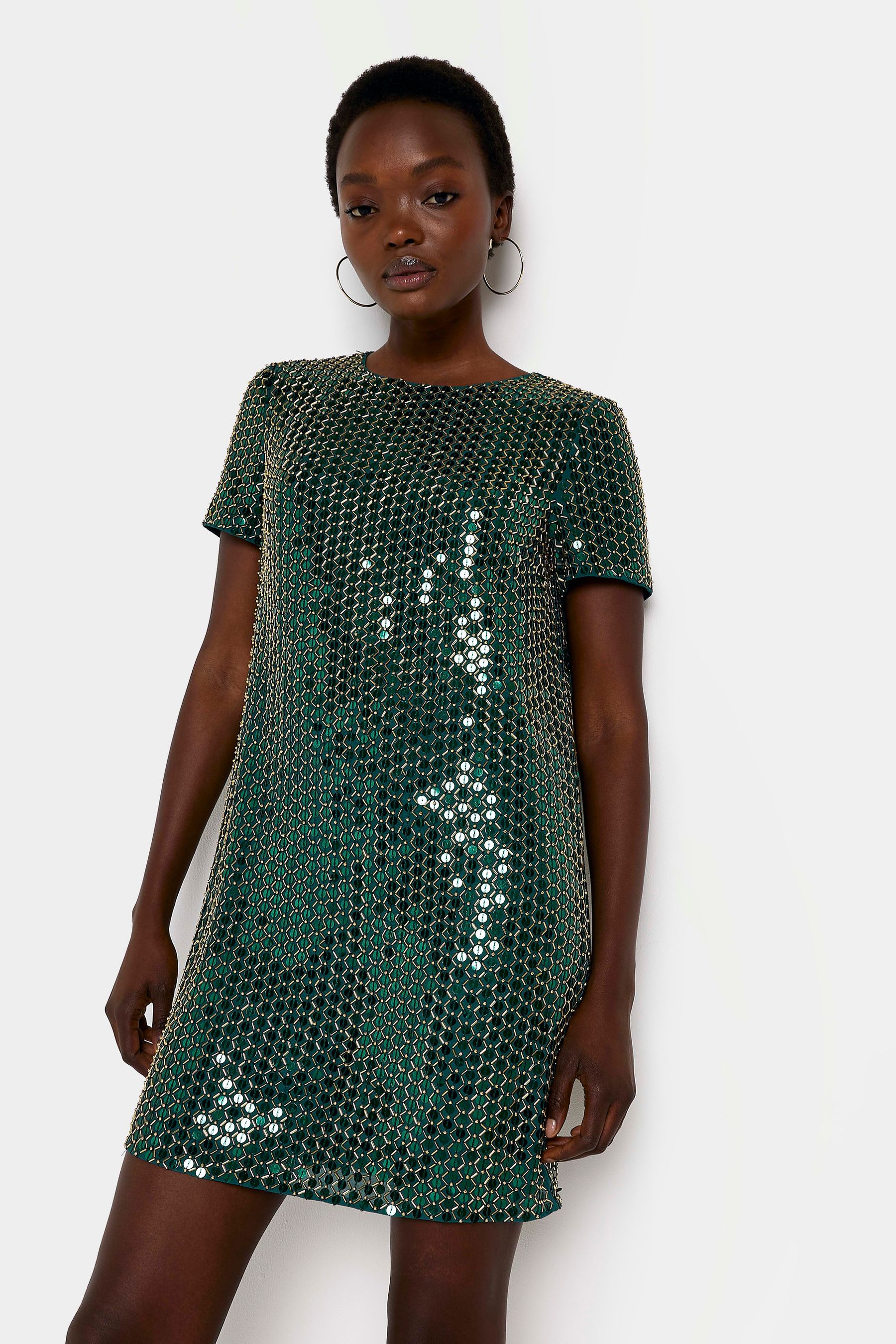 River island sequin shorts sales