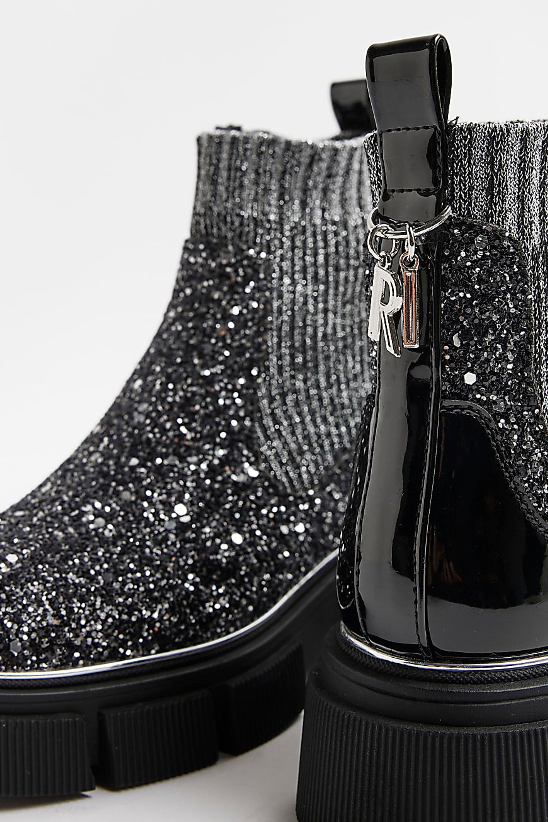 River island glitter boots on sale