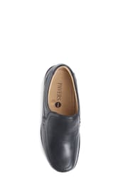 Pavers Gents Black Slip On Smart Shoes - Image 3 of 5