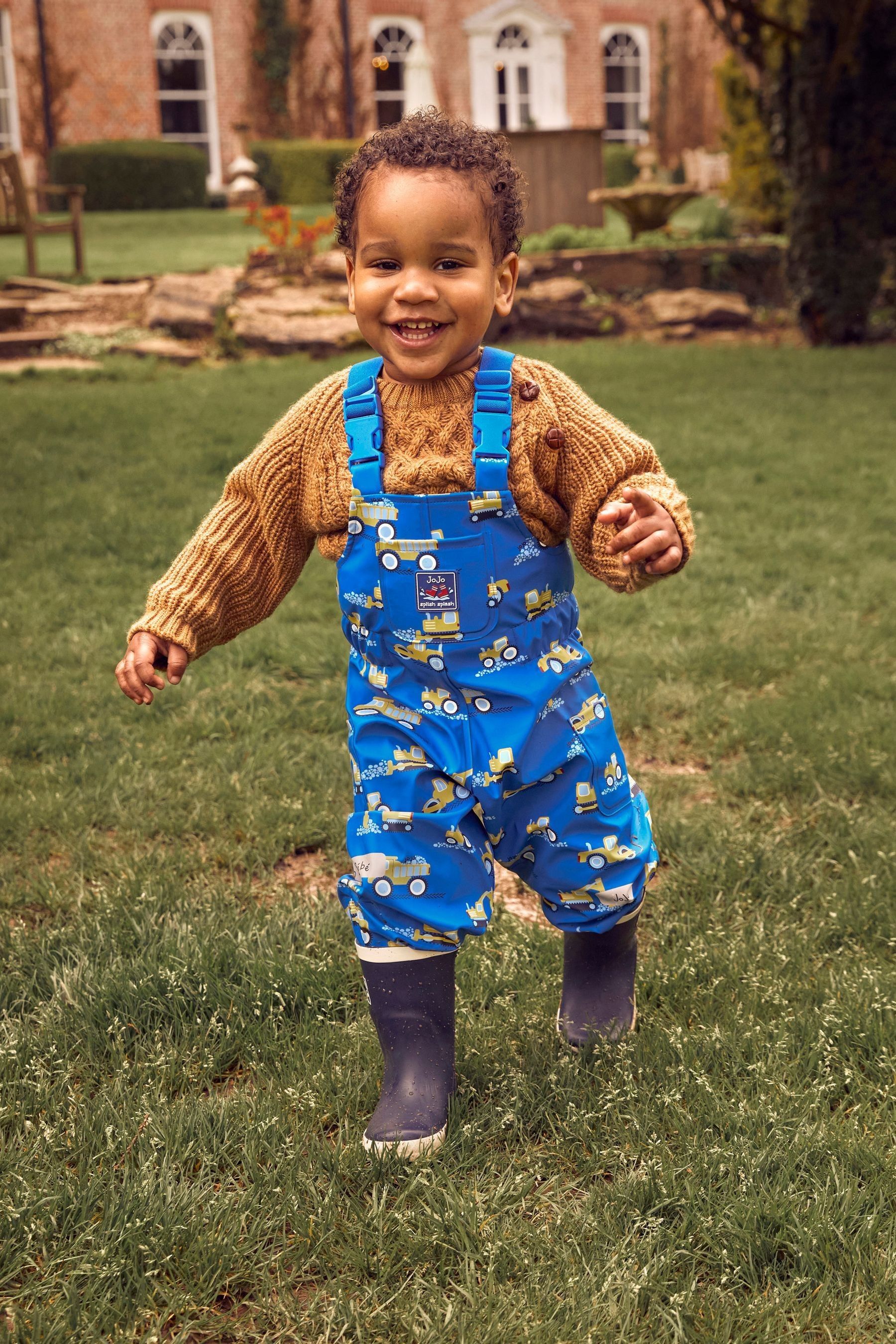 JoJo Maman Bebe Navy Blue Wellies
