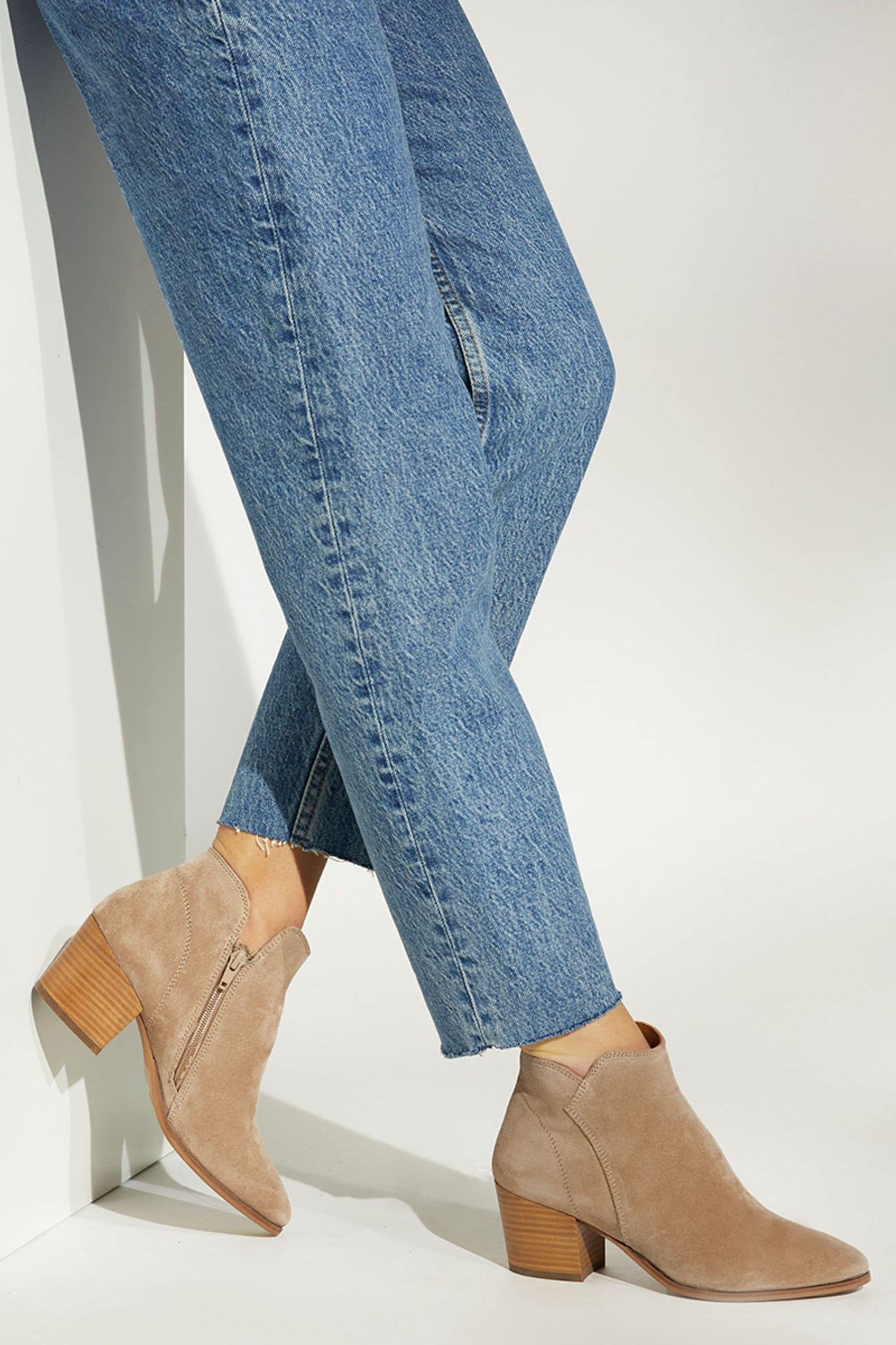 Pier one ankle boot taupe clearance