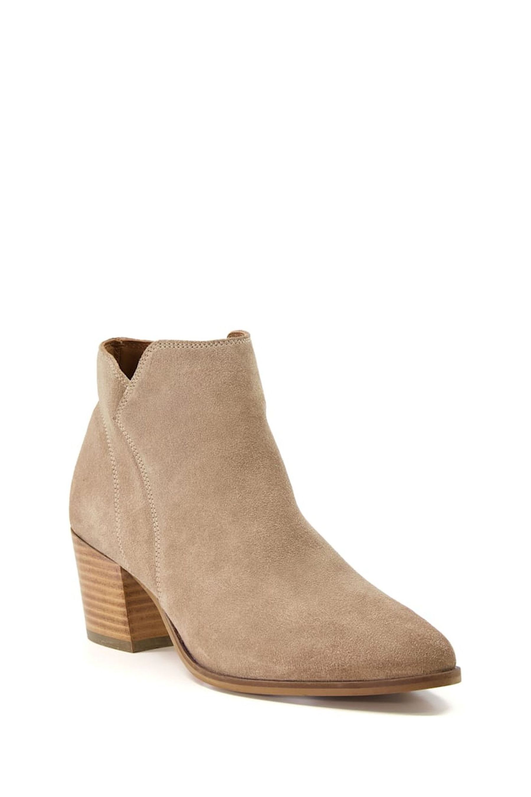 Buy Dune London Natural Standard Fit Parlor Cropped Western Ankle Boots from the Next UK online shop