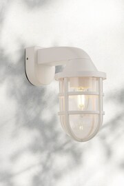 Searchlight White Evermore Outdoor Wall Light - Image 1 of 3