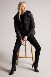 Ted Baker Black Short Abbiiee Padded Jacket - Image 1 of 5