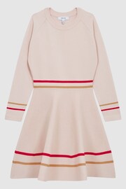 Reiss Pink Edith Junior Knitted Dress - Image 2 of 6