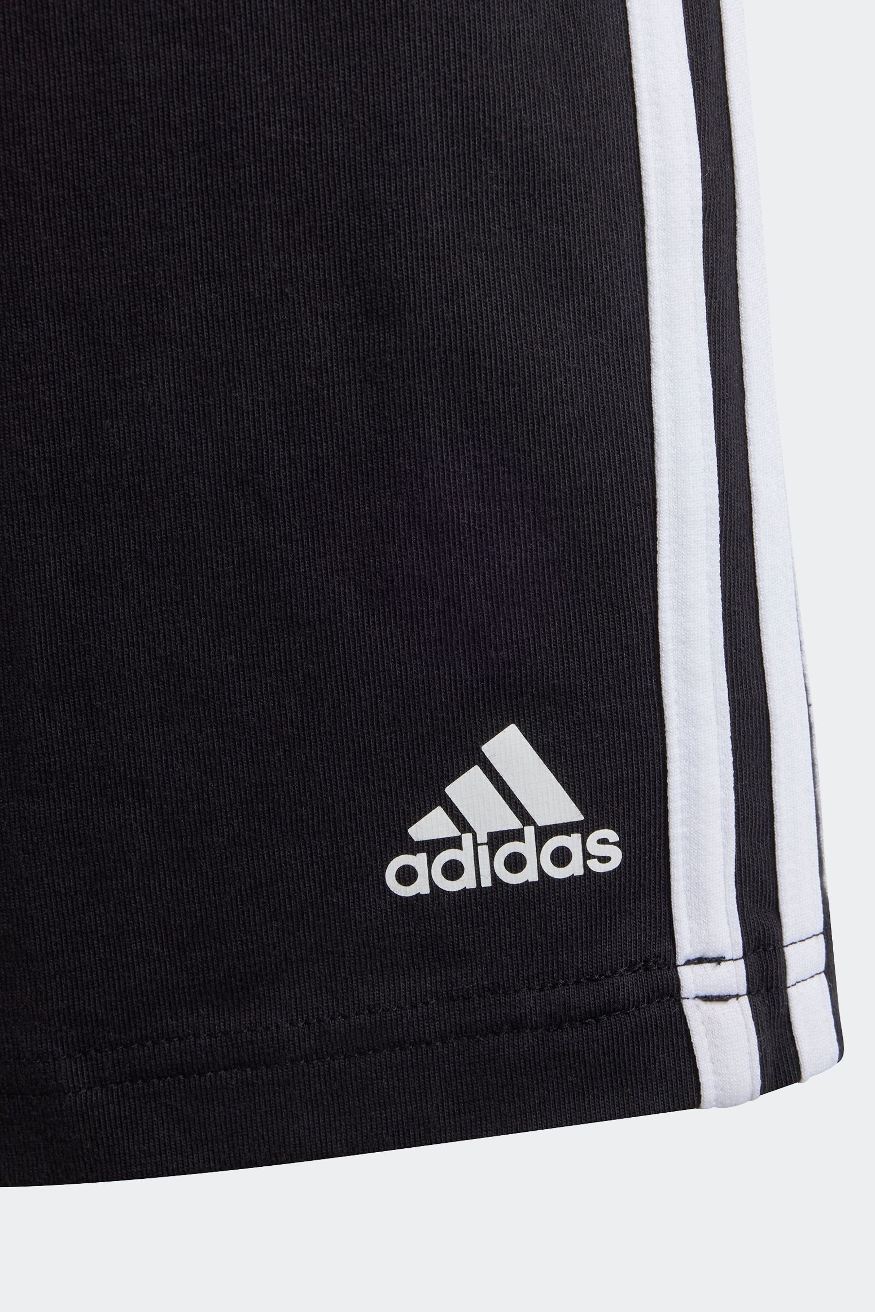 Buy adidas Black Sportswear Essentials 3 Stripes Knit Shorts from the Next UK online shop