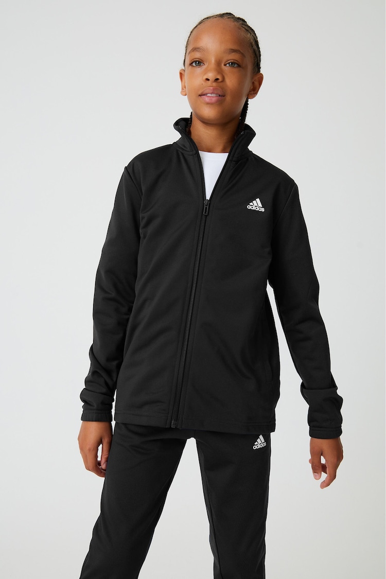 adidas Black Essentials Big Logo Tracksuit - Image 1 of 12