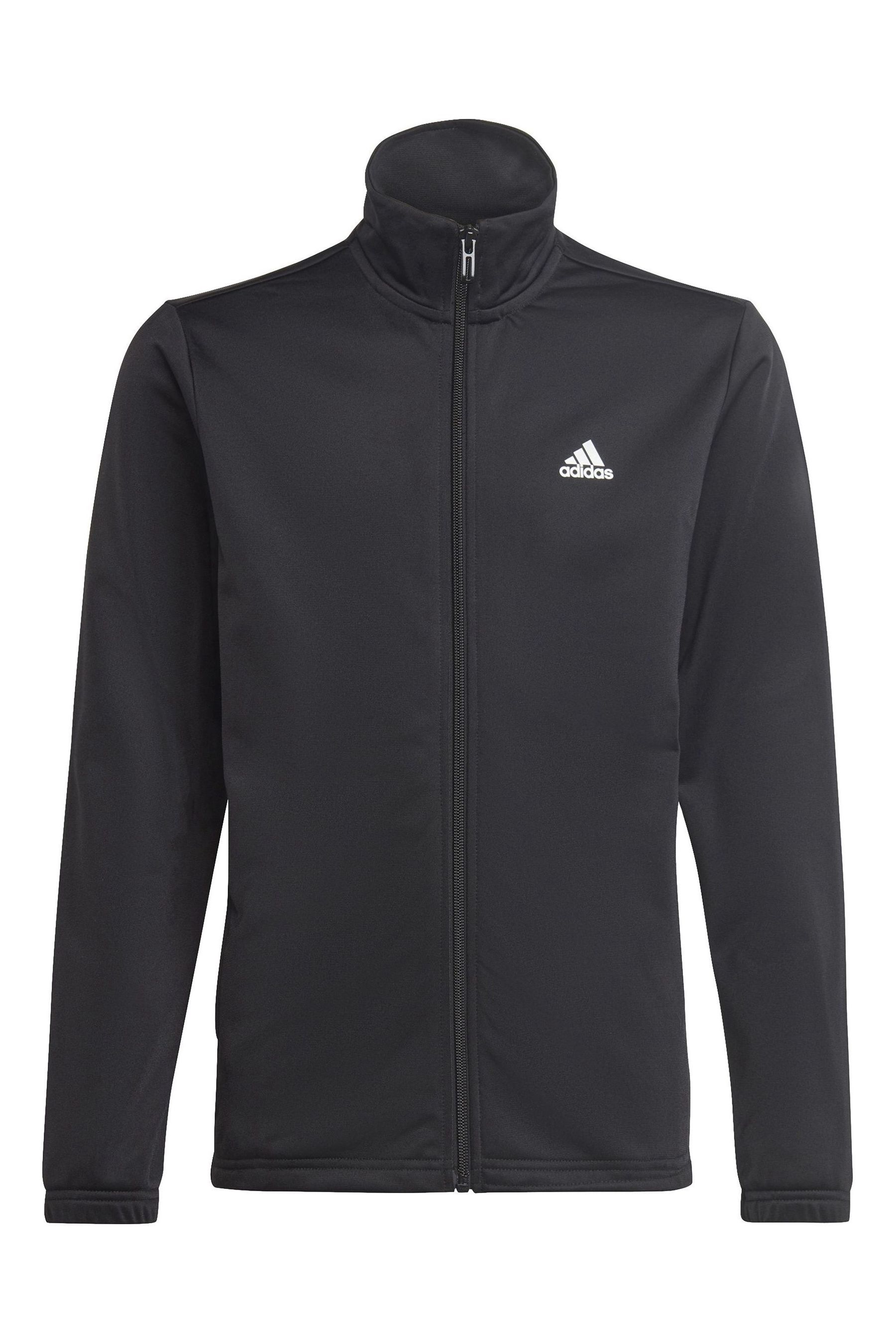 Adidas black tracksuit jacket cheap