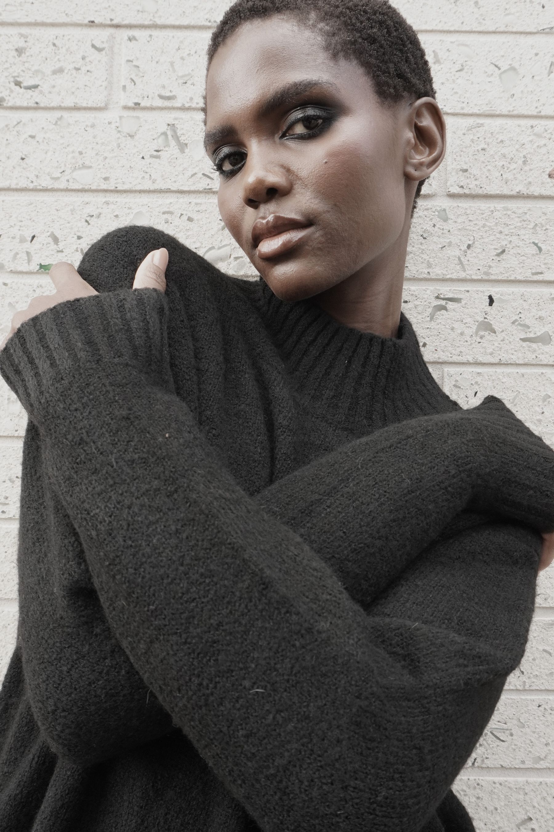 Wool tunic dress discount