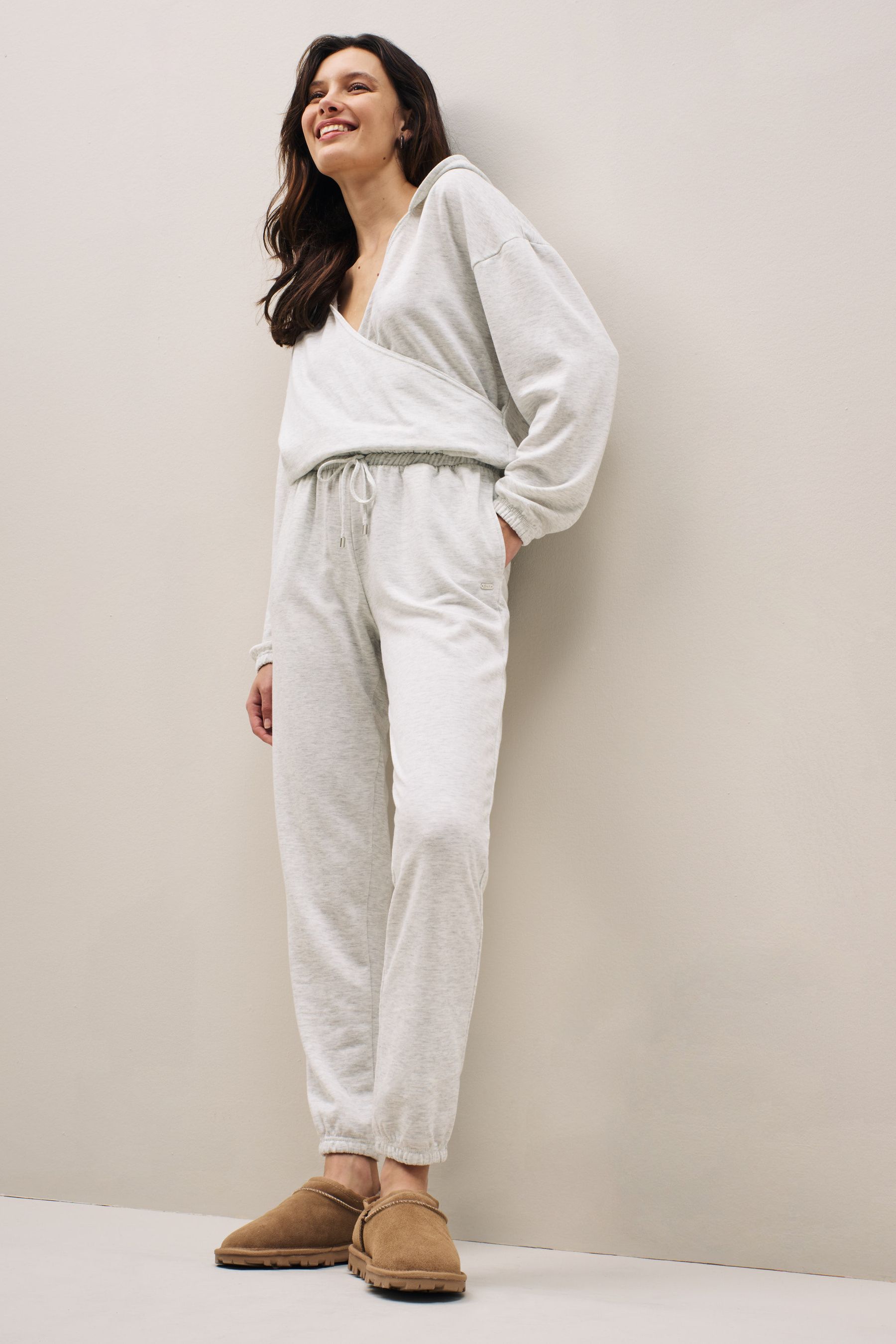 F F Grey Hinch Jumpsuit
