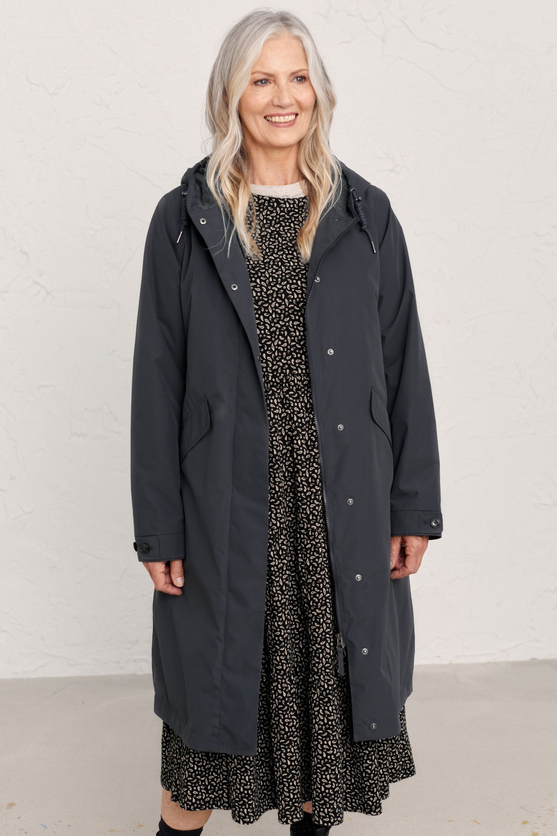 Buy Seasalt Cornwall Grey Waterproof High Water Coat from Next Belgium
