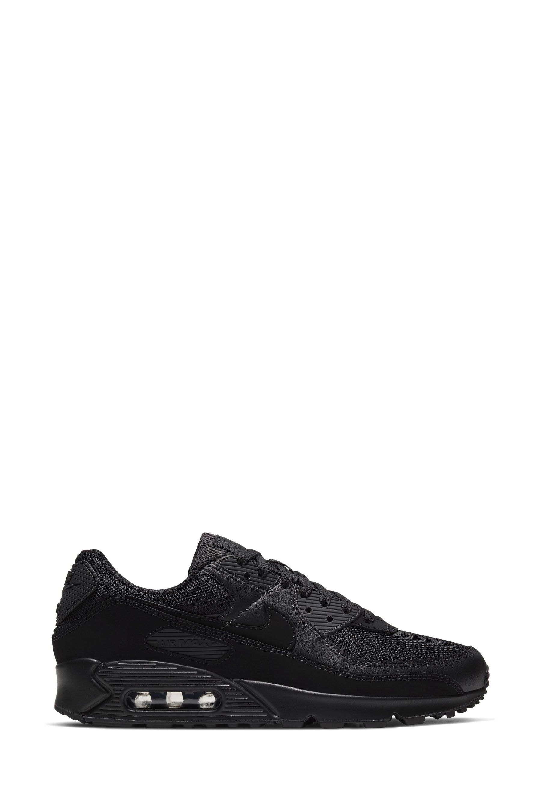 Buy Nike Black Air Max 90 Trainers from Next Luxembourg