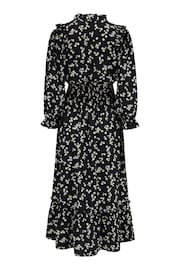 Pour Moi Black Daisy Print Maggie Recycled Dress - Image 4 of 4