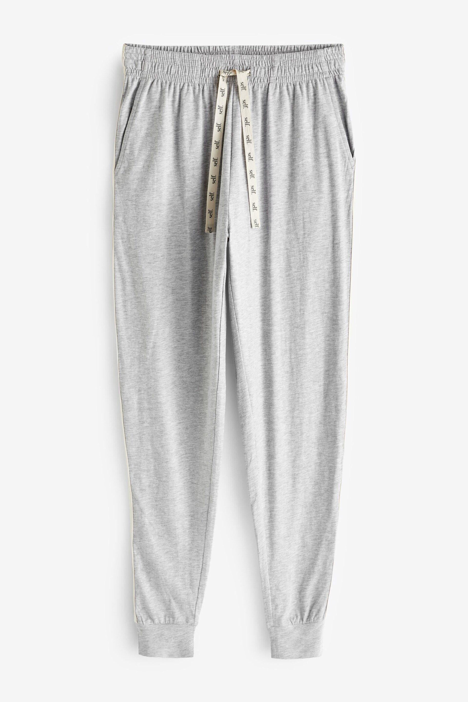 self. Grey Stripe Loungewear Set - Image 9 of 10