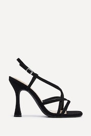 Linzi Black Sabrina Strappy Stiletto Heeled Sandals - Image 2 of 5