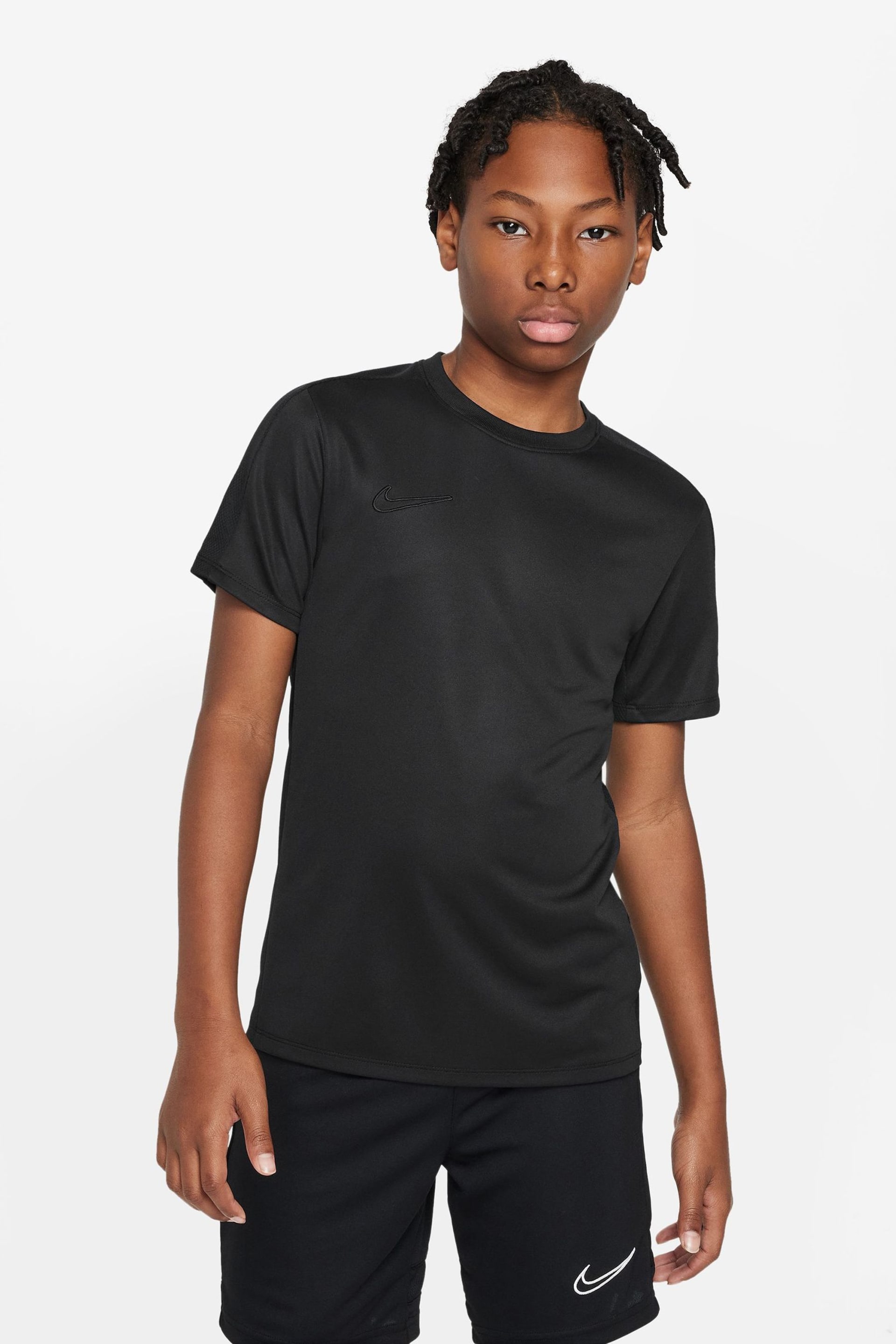 Nike Black Dri-FIT Academy Training T-Shirt - Image 1 of 7