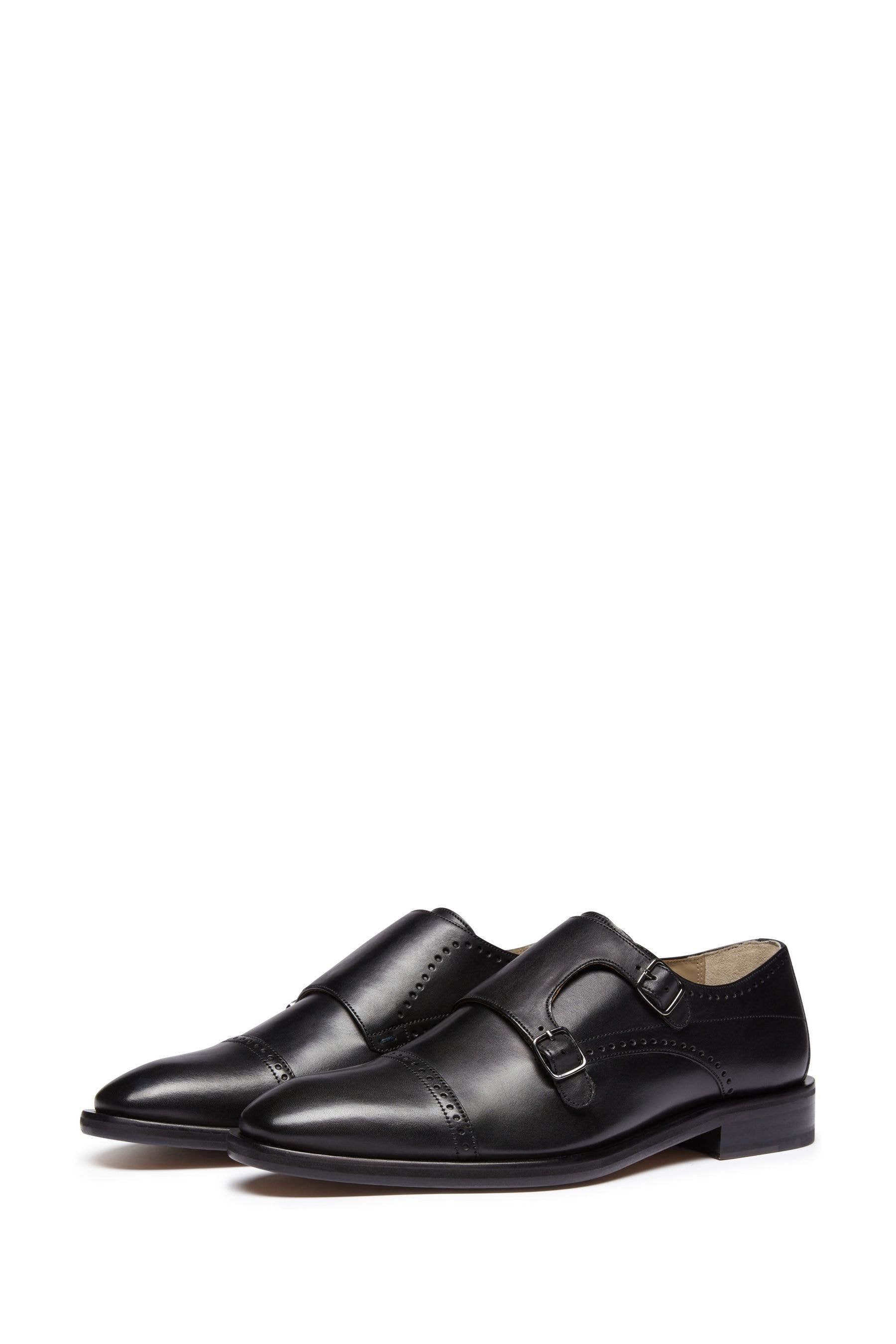 Buy Oliver Sweeney Ackergill Black Calf Leather Double Monk Shoes from the Next UK online shop