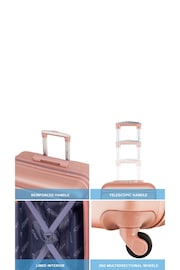 Flight Knight Hardcase Lightweight Black Suitcases Set Of 4 With 4 Wheels - Image 7 of 7