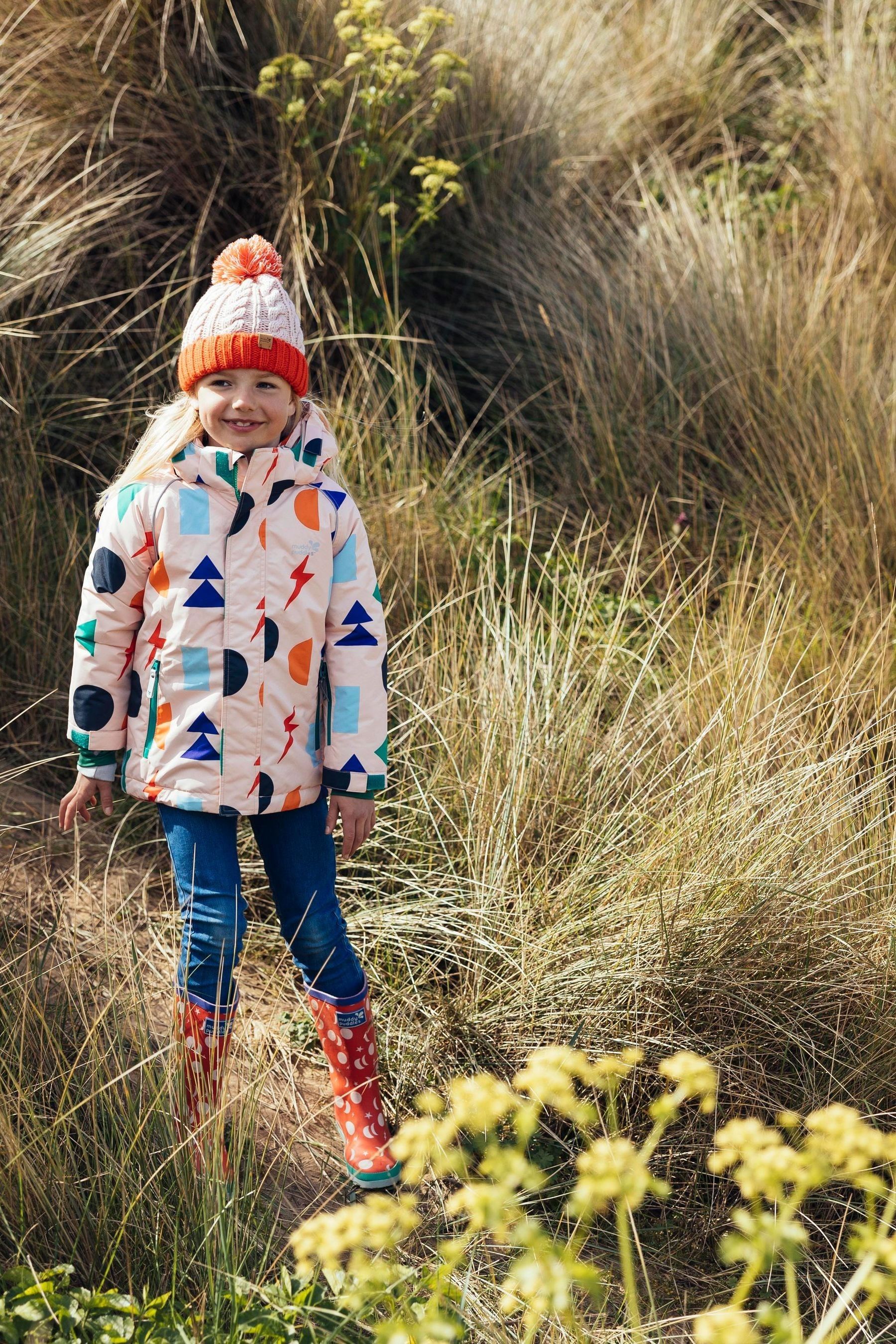 Muddy puddles ski jacket top
