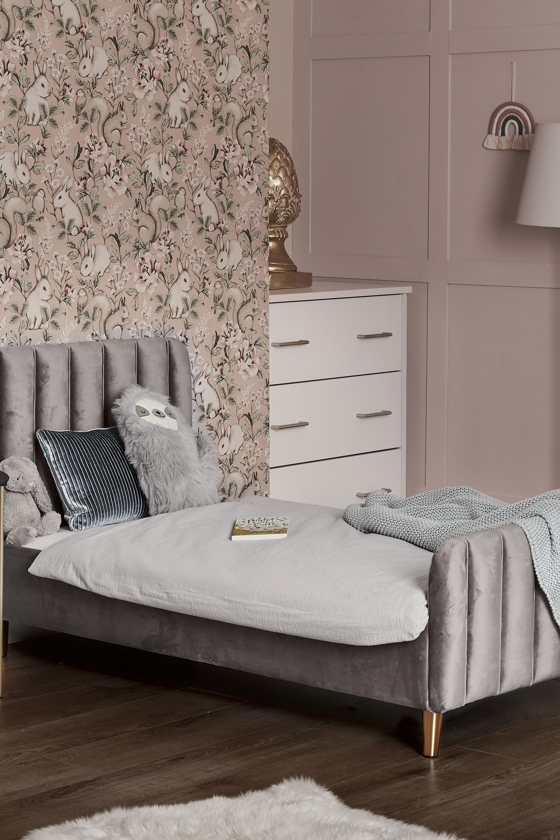 Buy Obaby Grey Gatsby Toddler Bed from the Next UK online shop