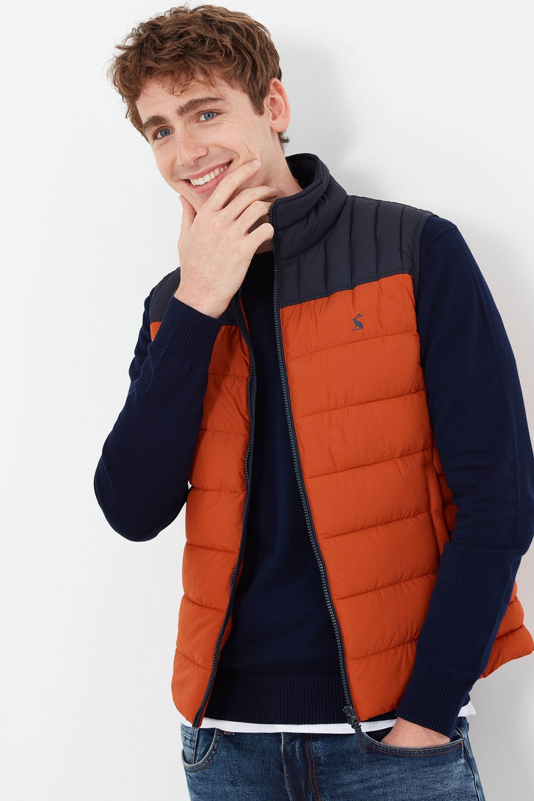 Joules orange jacket new arrivals