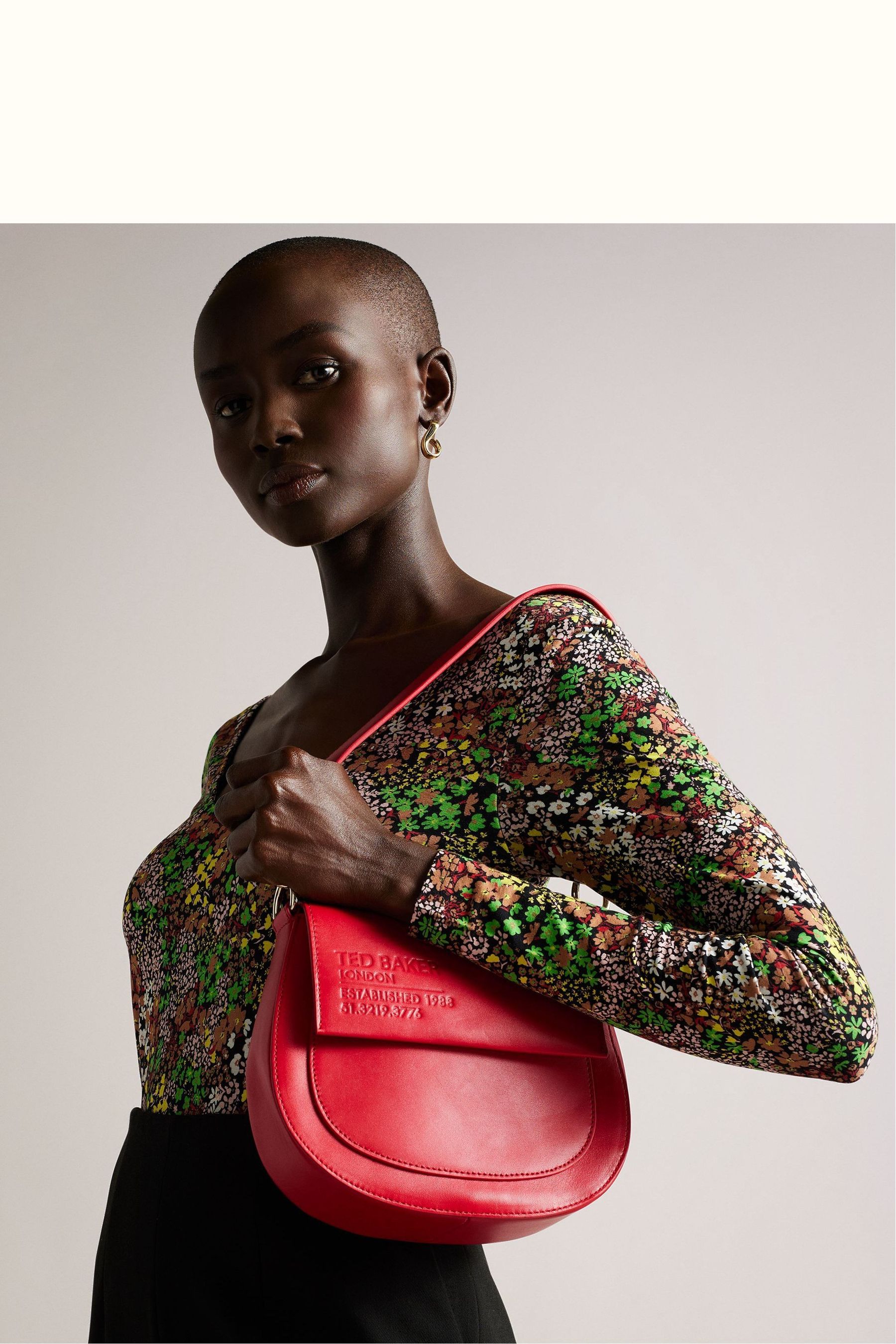 Ted baker red bag store