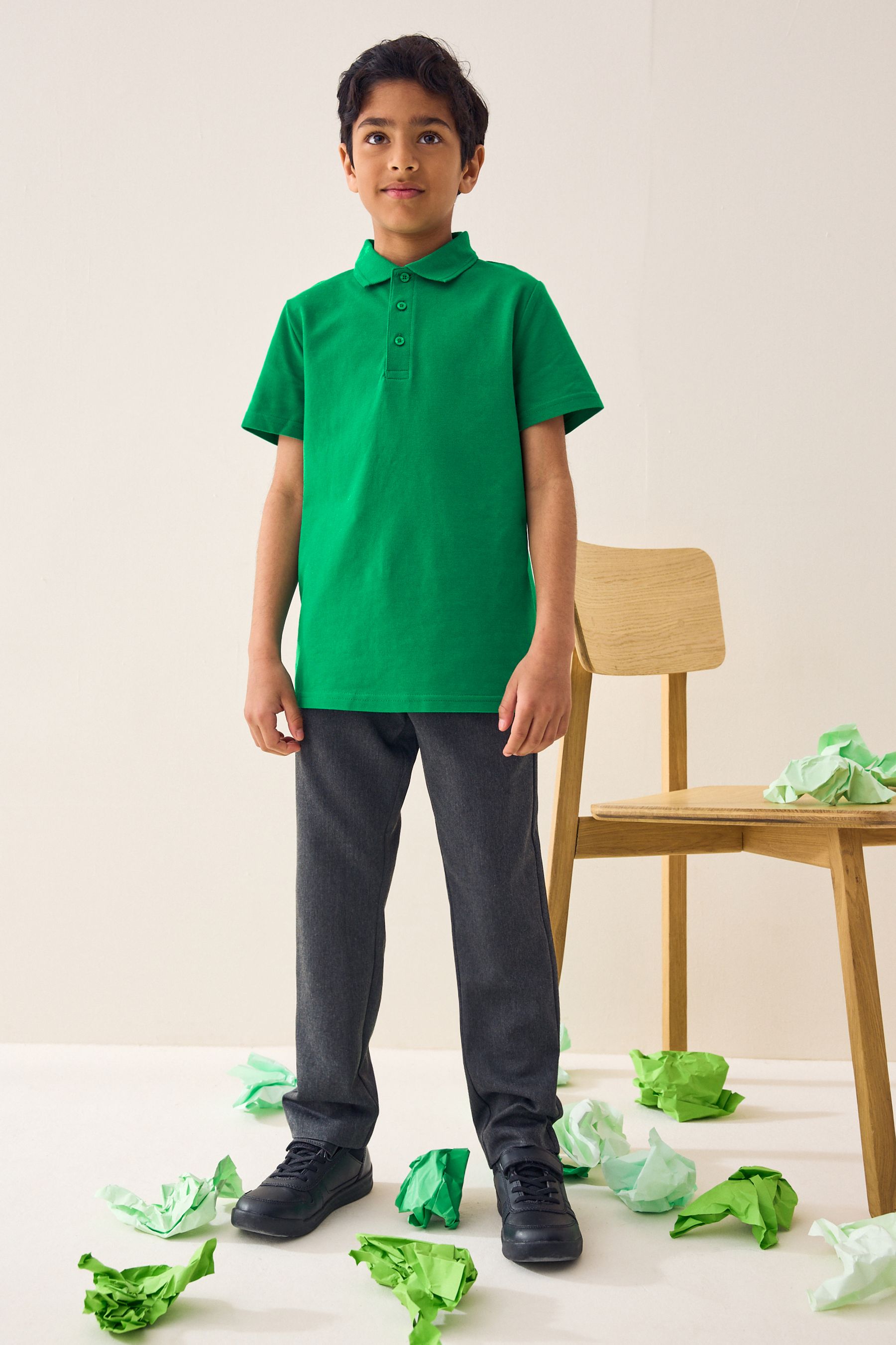 Polo t shirt green outlet