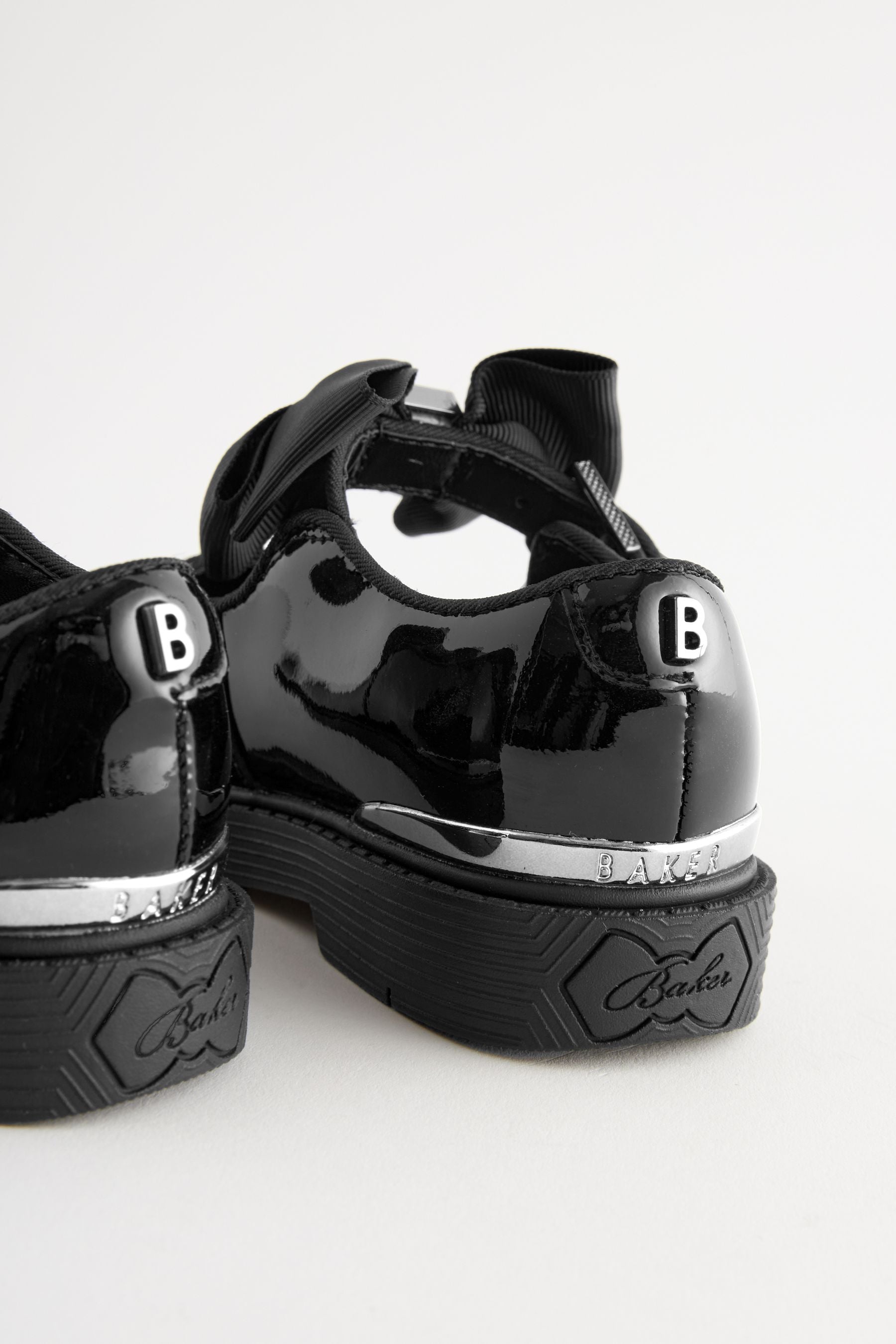 Girls ted baker black shoes store