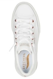 Skechers White Arch Fit Arcade Womens Trainers - Image 8 of 9