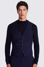 DKNY Slim Fit Blue Ink Waistcoat - Image 1 of 3