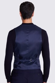 DKNY Slim Fit Blue Ink Waistcoat - Image 3 of 3