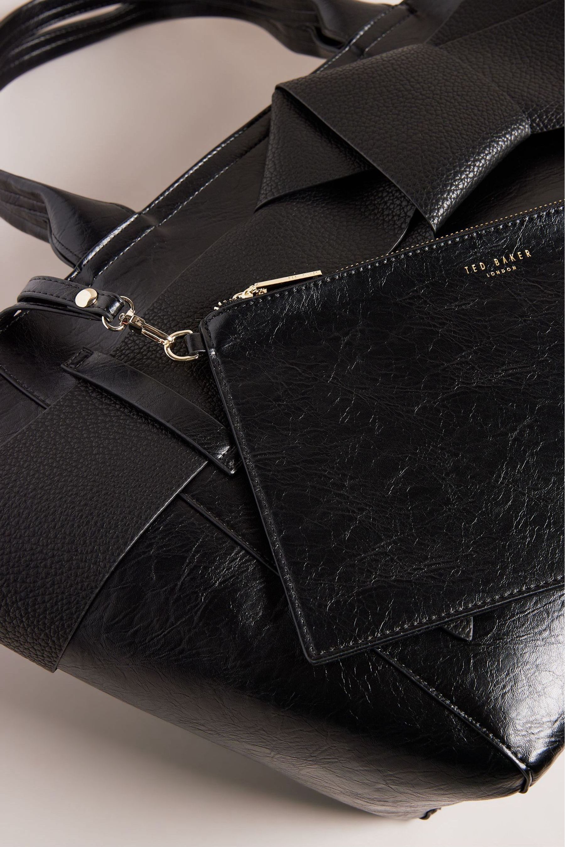 Buy Ted Baker Large Jimma Black Tote from Next Latvia
