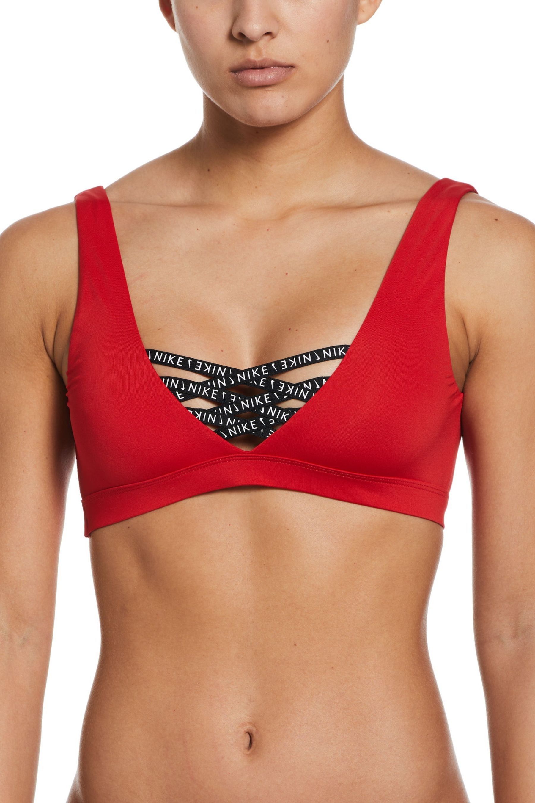 Nike bikini red hotsell