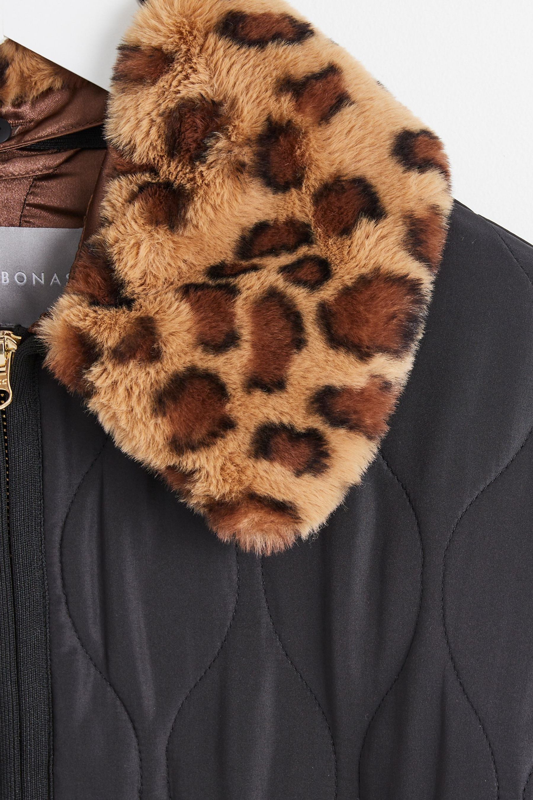 Shrimps leopard jacket top