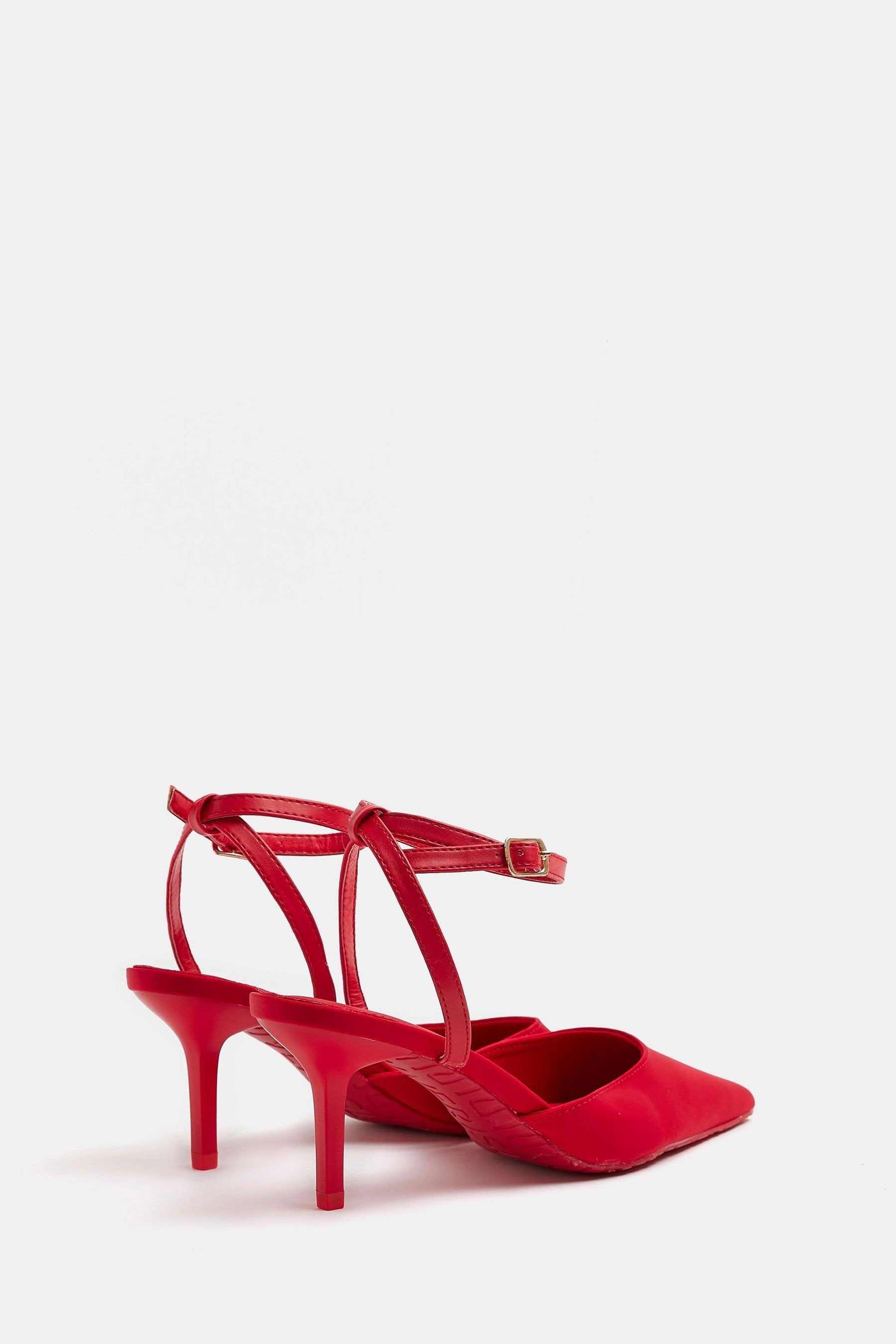 Buy River Island Red Sling Back Court Shoes from Next Estonia