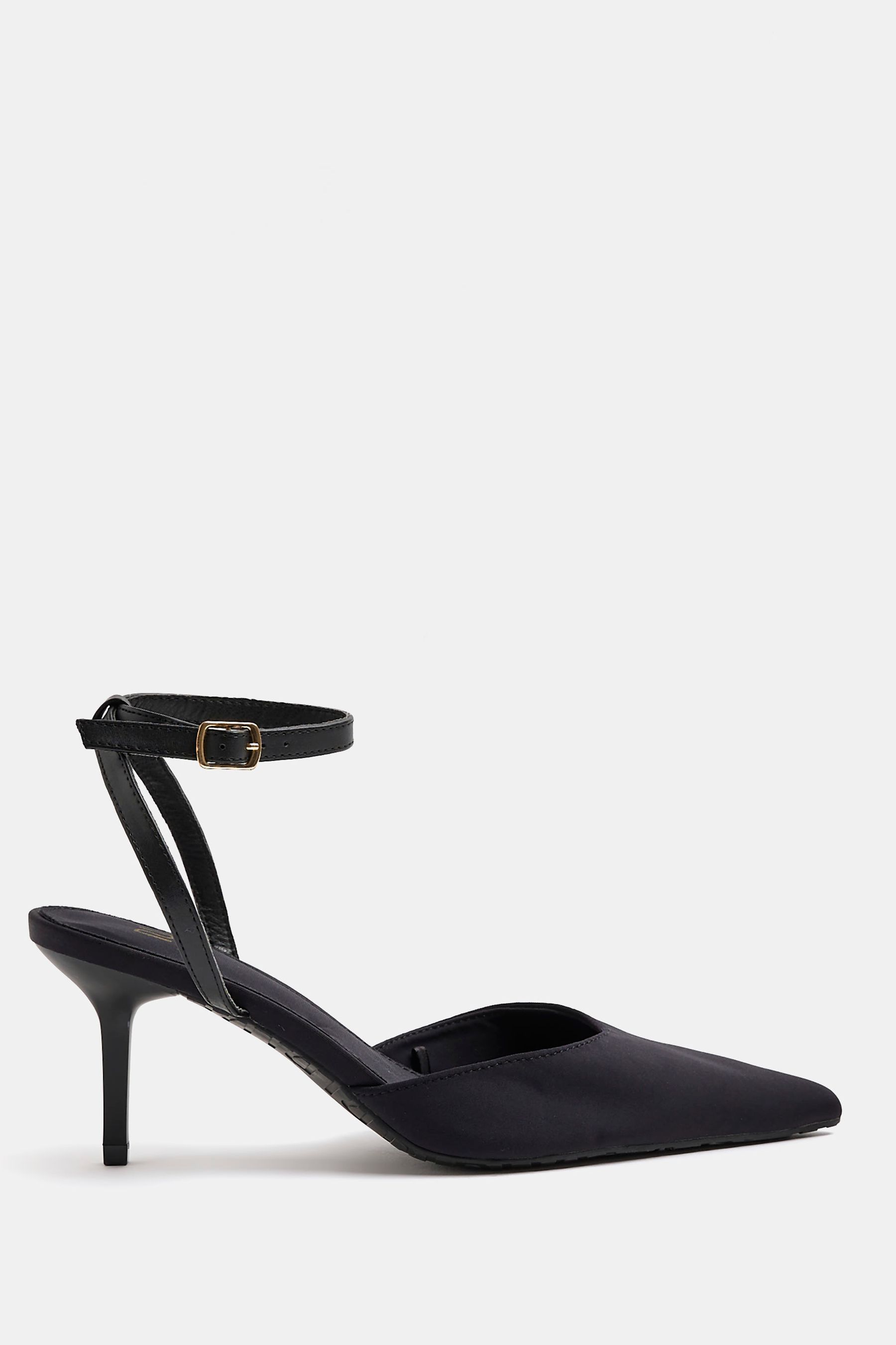 Buy River Island Black Sling Back Court Shoes from Next Luxembourg